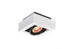 Decor Loid functionele witte 1-punts plafondlamp met 1 lichtbron 4632