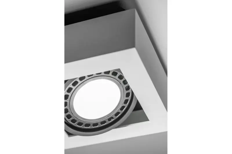 Decor Loid functionele witte 1-punts plafondlamp met 1 lichtbron 4632