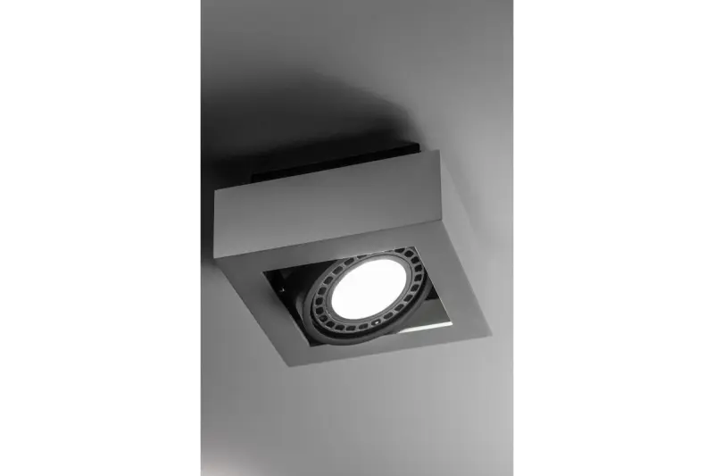 Decor Loid functionele witte 1-punts plafondlamp met 1 lichtbron 4632