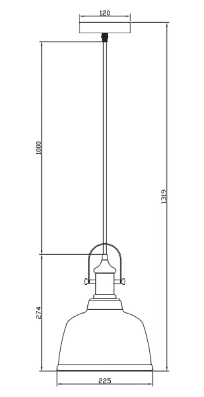 Decor Muscari II hanglamp amber kleurig in metallic uitvoering en messing lamphouder 3565