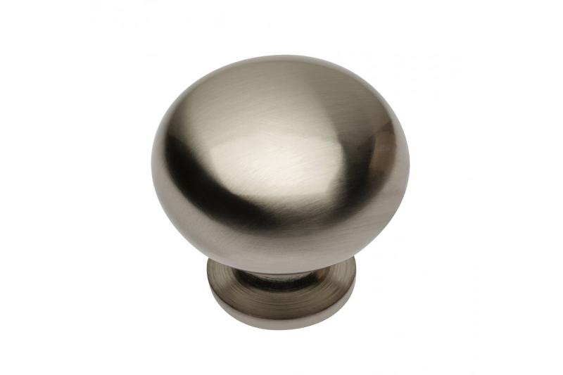 Steel knob BERGAMO brushed steel 1208959157