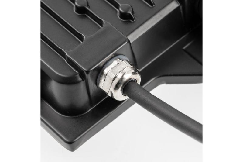 G-TECH LED floodlight with motion sensor,10W,1000lm,AC220-240V,50/60 Hz,PF>0,9,RA>80,IP65,120°,6000K,black 1208959173