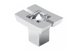 Zamak knob 71C l=jednopunktowymm chrome 1208959253