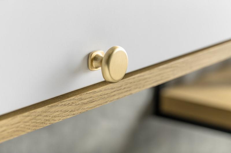 KNOB LORENA brushed gold 1208959287