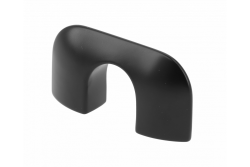 Zamak knob MILANO C=32 mm black matt 1208959293