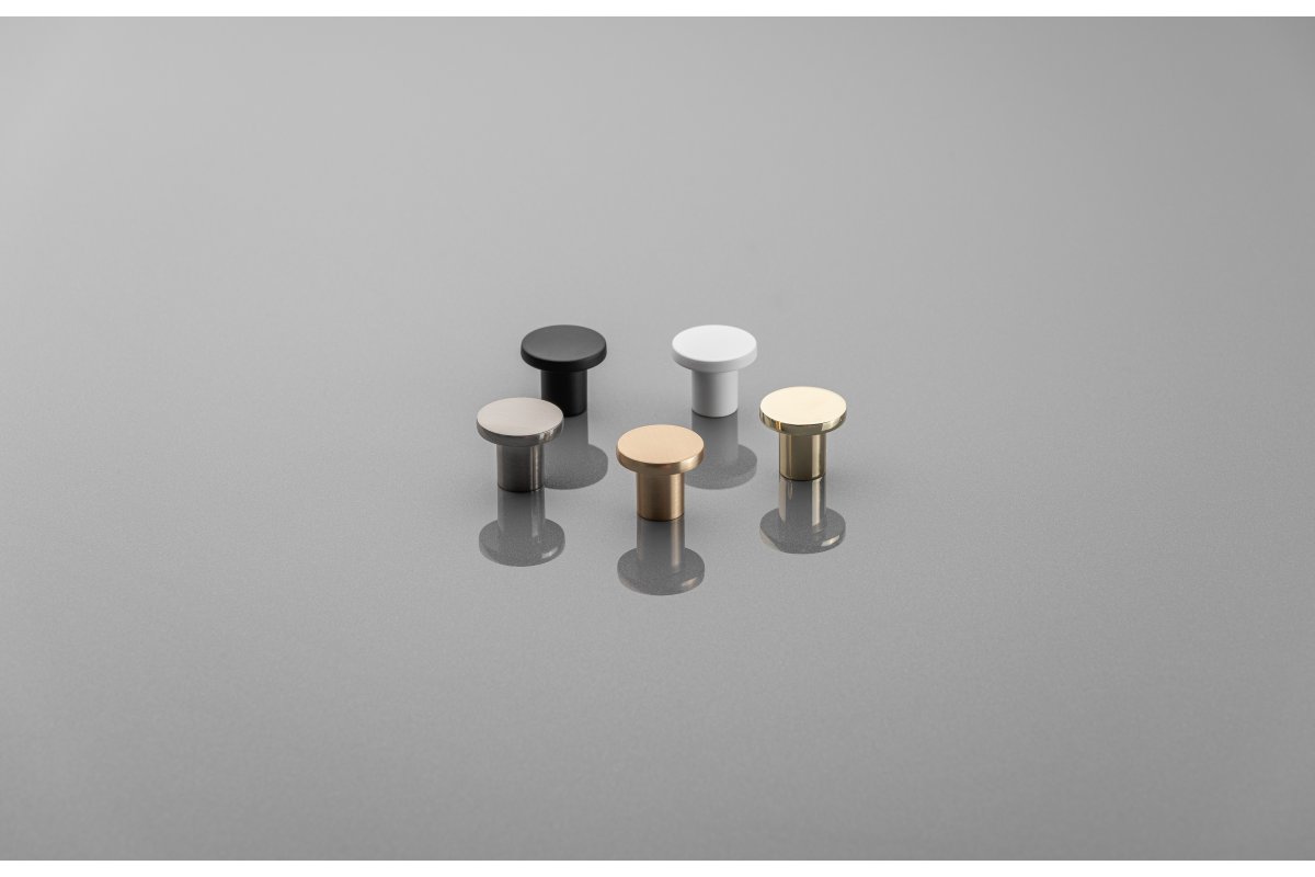 SPOT knob white matt 1208959316