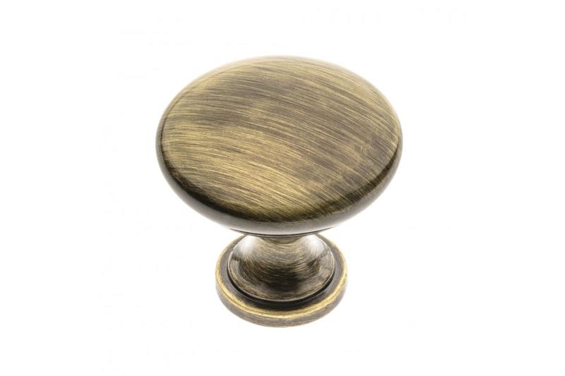 Zamak konb TERNI antique brushed brass 1208959325