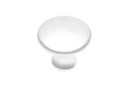 Zamak knob UDINE mat white 1208959335