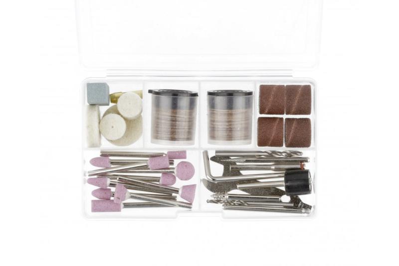 Hoegert Mini slijpmachine in koffer incl. 184 extra accessoires 1208960199 HT2E101