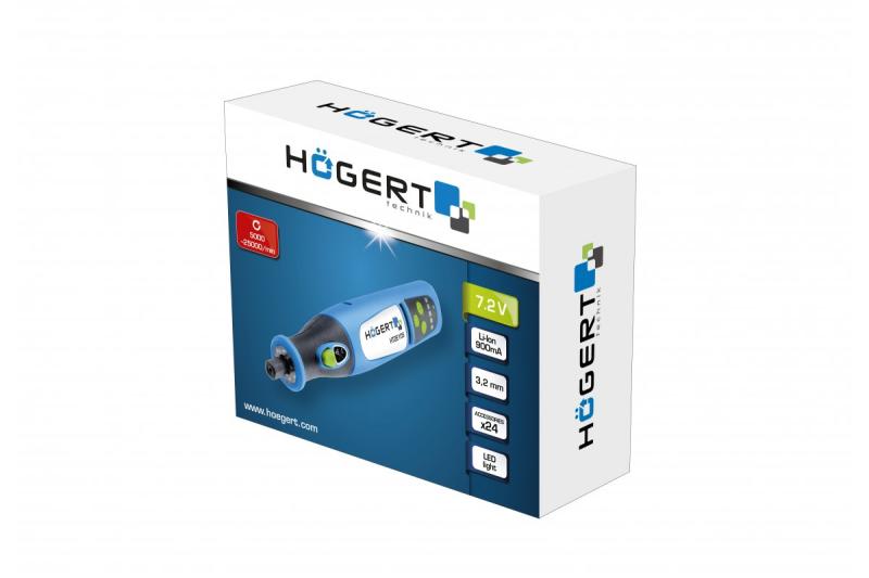 Hoegert Mini slijpmachine op batterijen 1208960200
