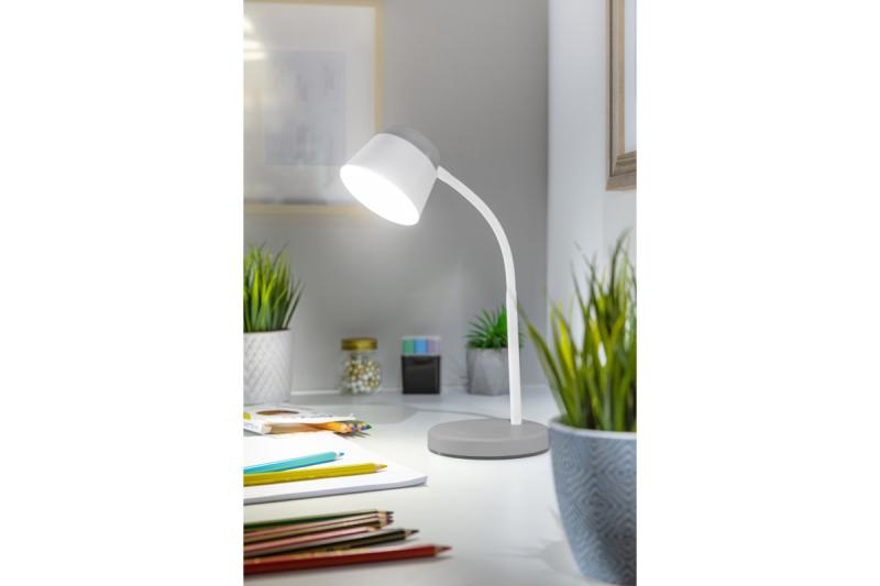 Decor Bureaulamp Helin 6W 350lm AC220-240V 3-CCT PF> 0,5 RA>80 Grijs 1208962491