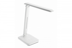 Decor IZUKA LED bureaulamp 6W 400lm AC220-240V 50/60Hz CCT inductieve oplader wit. 1208962496