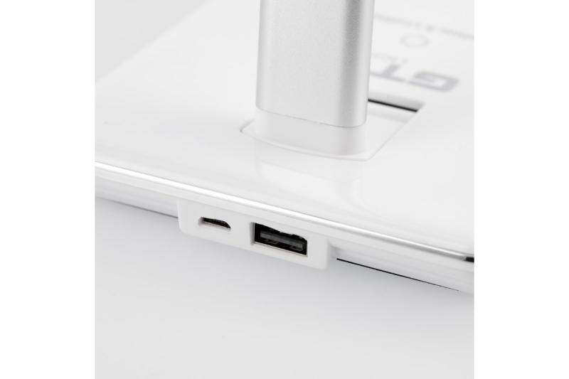 Decor Bureaulamp Tritton 6W 340lm AC220-240V 4-CCT Draadloos Opladen USB PF>0 5 RA>80 wit. 1208962517