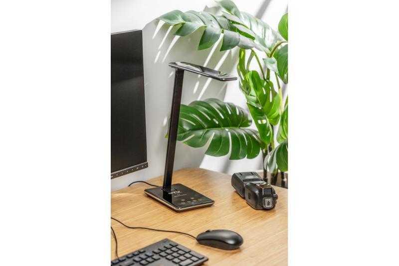 Decor Bureaulamp Tritton 6W 340lm AC220-240V 4-CCT Draadloos Opladen USB PF>0 5 RA>80 zwart 1208962518