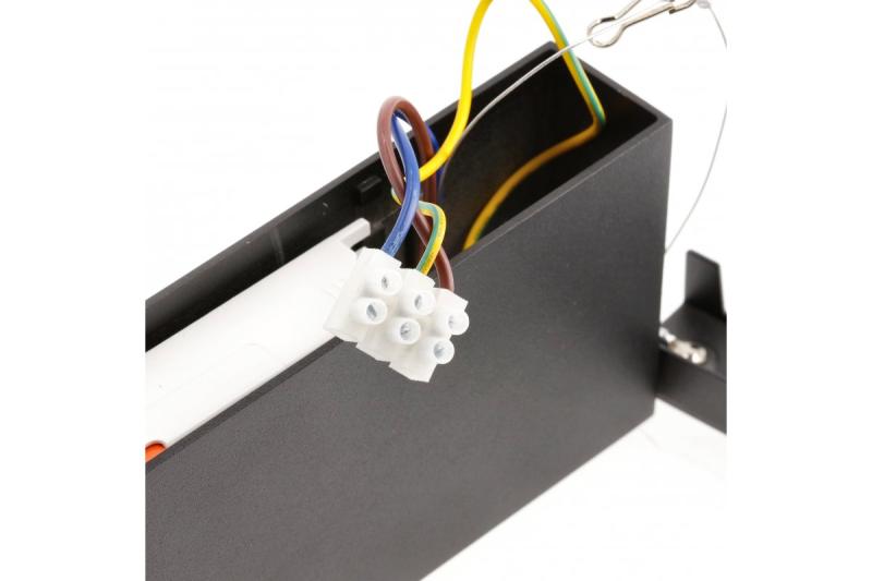 Decor LED-armatuur ARTEMIDA 15W 1420lm AC220-240V 50/60 Hz PF>0,9 Ra≥80 IP20 IK08 4000K 38° rechthoekig zwart. 1208962640