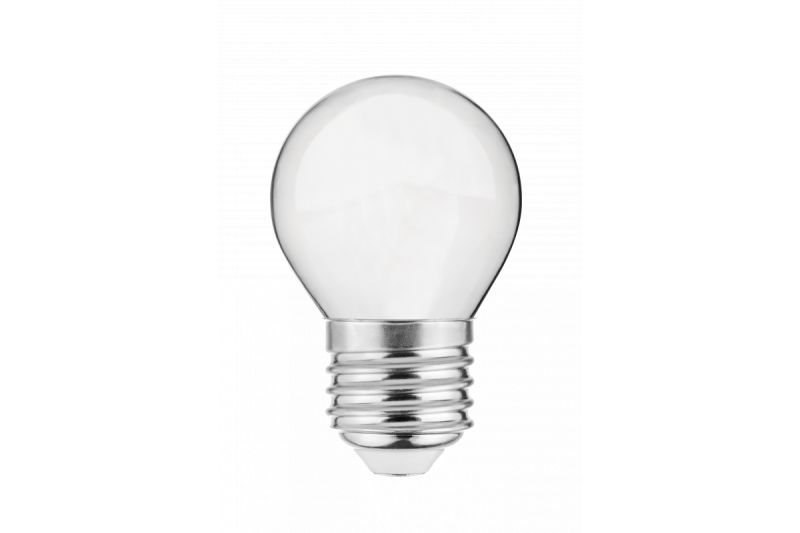 LED light, SEMI-TRANSPARENT FILAMENT, G45, 4000K, E27, 2W, 220lm, AC220-240V/50-60Hz, RA>80, 360° 1208962773