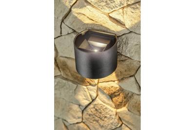 Decor MISSOURI-O LED-lamp 7W 540lm AC220-240V 50/60 Hz PF>0.5 Ra≥80 IP54 IK08 4000K rond zwart. 1208962996