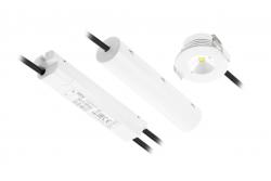 OMAHA-3 LED emergency lamp, 3W, 300lm, AC220-240V, 50-60Hz, IP20, 3h, 6400K, single-purpose, TEST BUTTON 1208963024