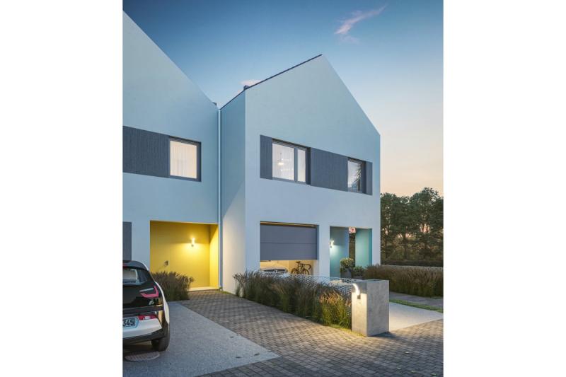 Decor LED-armatuur PARIS met bewegingssensor 10W 900lm IP54 AC220-240V 50/60Hz 140° 9m 4000K wit. 1208963095