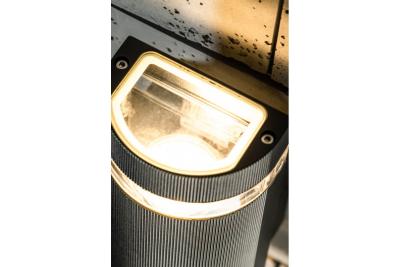 Decor Wandarmatuur met twee richtingen SILVA GU10 MAX.2x50W IP54 AC220-240V 50/60Hz zwart. 1208963135