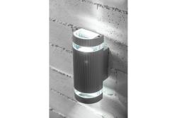 Decor Wandarmatuur met twee richtingen SILVA GU10 MAX 2x50W IP54 AC220-240V 50/60Hz grijs. 1208963136