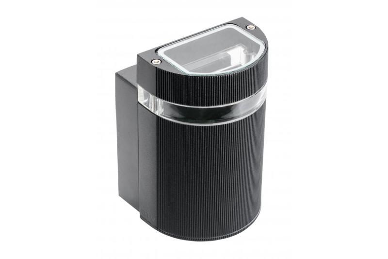 Decor Eenrichtingswandarmatuur SILVA GU10 MAX. 50W IP54 AC220-240V 50/60Hz zwart. 1208963137