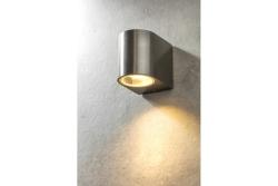 Decor Gevelarmatuur met eenrichtingsverkeer TIAGO GU10 MAX. 35W IP54 AC220-240V 50/60Hz roestvrij staal. 1208963203