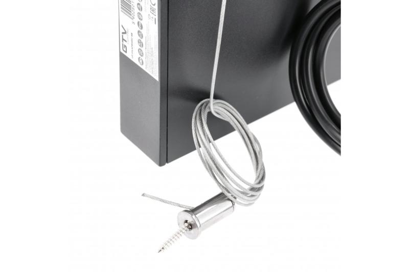 Decor LED opgehangen armatuur VILANA 42W (30W+12W) 4000K RA>80 220-240VAC 48/120° UGR<19 120cm zwart. 1208963237