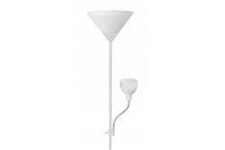 Decor Vloerlamp BENFICA 2 max 60W-E27 max 40W-E14 AC220-240V 50/60Hz wit. 1208963345
