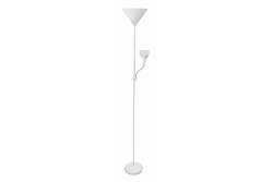 Decor Vloerlamp BENFICA 2 max 60W-E27 max 40W-E14 AC220-240V 50/60Hz wit. 1208963345