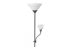 Decor Vloerlamp BENFICA 2 max 60W - E27 max 40W - E14 AC220-240V 50/60Hz grijs. 1208963347