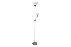 Decor Vloerlamp BENFICA 2 max 60W - E27 max 40W - E14 AC220-240V 50/60Hz grijs. 1208963347