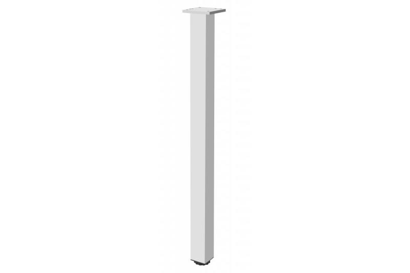 Vierkante 60mm aluminium tafelpoot 71cm hoog + 3cm in hoogte verstelbaar 1208963491