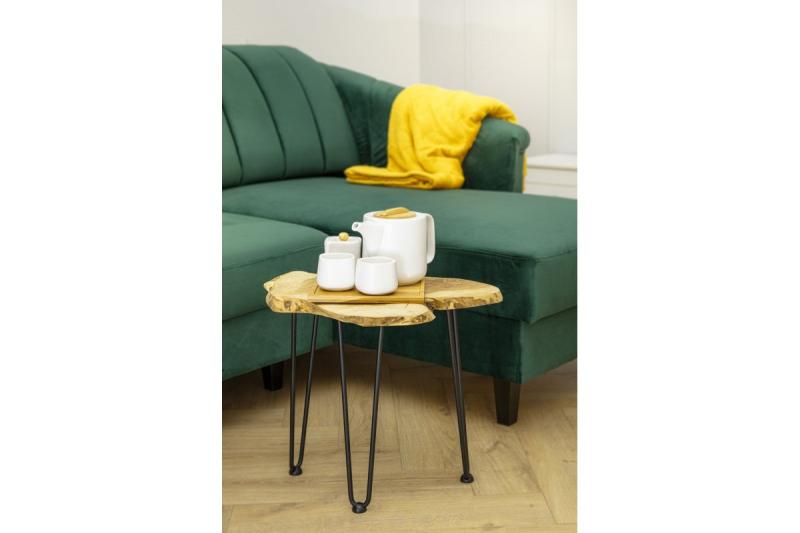 Hairpin ARTO leg with a foot, 2 rods, 10 x 406 mm, black 1208963519