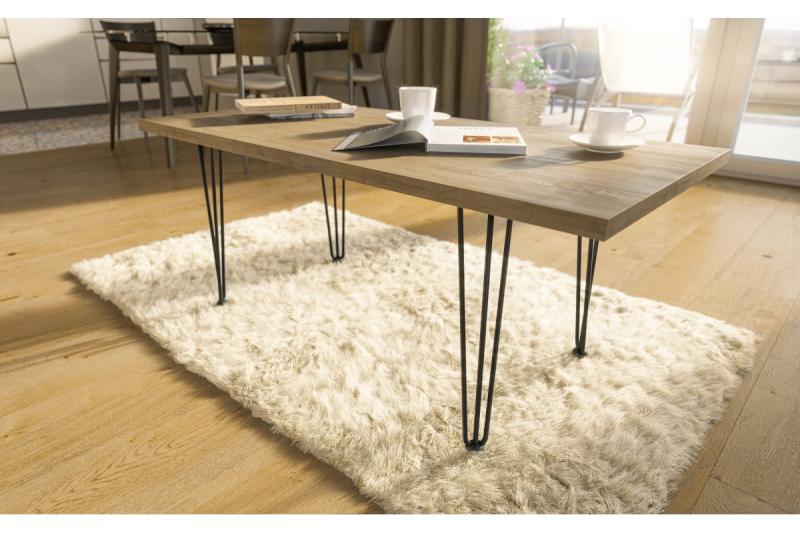 Hairpin ARTO leg with foot, 3 rods, 12 x 406 mm, black 1208963528