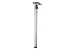 Inklapbare tafelpoot wit 71cm hoog 50mm diameter en 2cm verstelbaar 1208963574