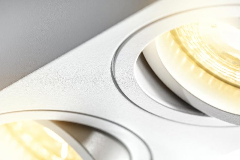 Decor Plafondarmatuur AVEIRO DUO aluminium 160x80x85mm IP20 max 20W*2 vierkant wit. 1208963825