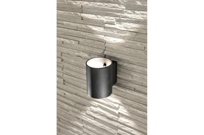 Decor Wandarmatuur CAMPIONE aluminium G9 IP20 max. 40W IP20 rond zwart. 1208963851