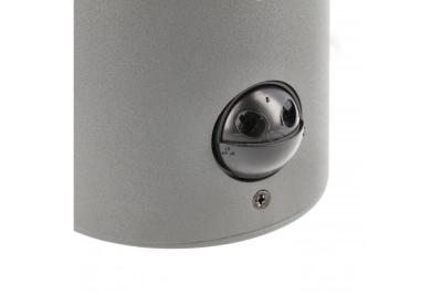 Decor Tuinarmatuur CORTA-AU PIR E27 MAX.25W IP44 AC220-240V 50-60Hz wandlamp bovenkant grafiet. 1208963858
