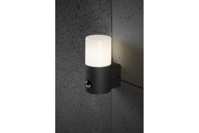 Decor Tuinarmatuur CORTA-AU PIR E27 MAX.25W IP44 AC220-240V 50-60Hz wandlamp bovenkant grafiet. 1208963858