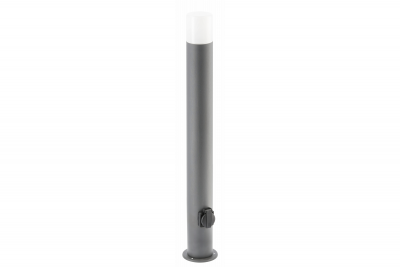 Decor CORTA-P 80 tuinlamp E27 MAX.25W IP44 AC220-240V 50-60Hz stopcontact max. 3000W paal grafiet. 1208963864