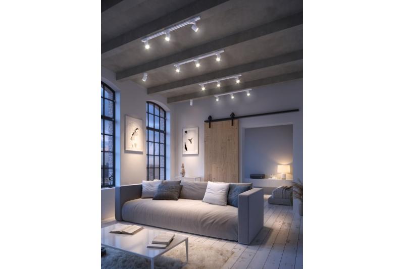 Decor Plafondarmatuur FARGO aluminium 70x160mm IP20 max 20W rond wit. 1208963878