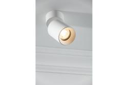 Decor Plafondarmatuur FARGO 2 aluminium 70x166mm IP20 max 20W rond zwart. 1208963881