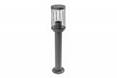 Decor KERTA-P 50 tuinlamp E27 MAX.12W IP44 AC220-240V 50-60Hz paaltje grafiet 1208963907
