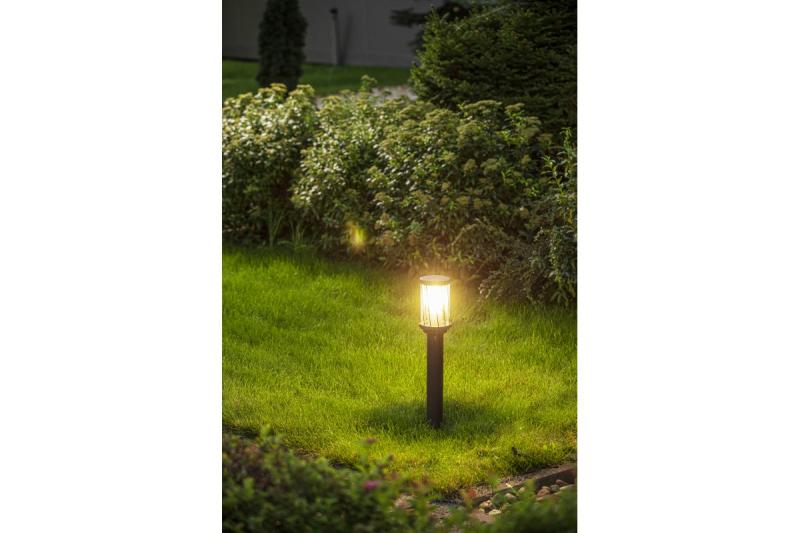 Decor KERTA-P 50 tuinlamp E27 MAX.12W IP44 AC220-240V 50-60Hz paaltje grafiet 1208963907