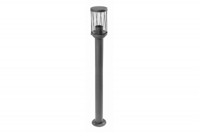 Decor KERTA-P 80 tuinlamp E27 MAX.12W IP44 AC220-240V 50-60Hz paaltje grafiet 1208963908