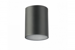 Decor Plafondarmatuur LENTO alum 100x130 IP54 MAX.35W rond grafiet. 1208963924