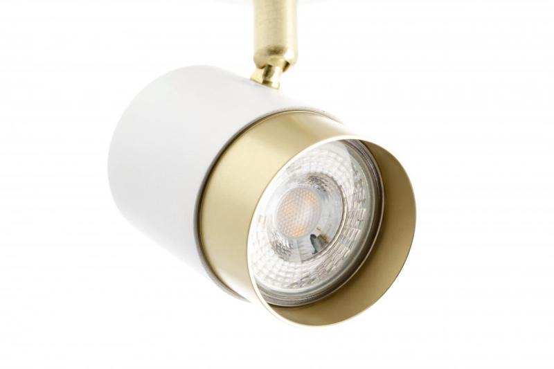 Decor Plafondarmatuur ORIO aluminium 24.0x5.5x14.0 IP20 2*GU10 max. 50W rond wit. 1208963964