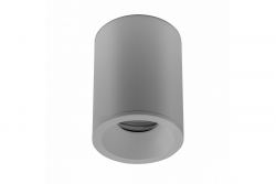 Decor SENSA AQUA plafondlamp alum 85x115 IP54 max 50W cirkelvormig grijs. 1208964008