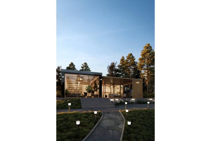 Decor Tuinverlichting TORO-P 50 E27 MAX.15W IP54 AC220-240V 50-60Hz paal zwart. 1208964024